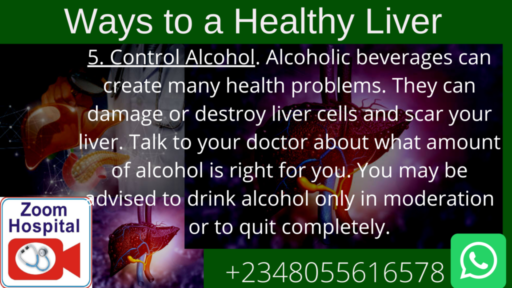 Control alcohol consumption