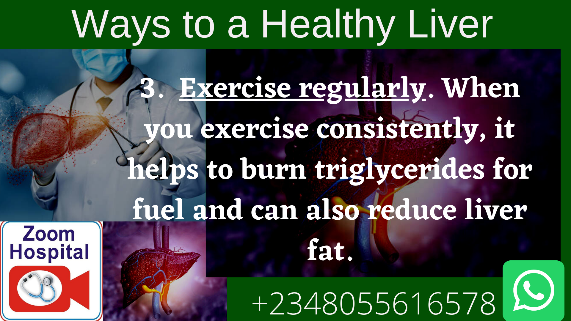 HOW TO AVOID / PREVENT LIVER DISEASES ZOOM HOSPITAL